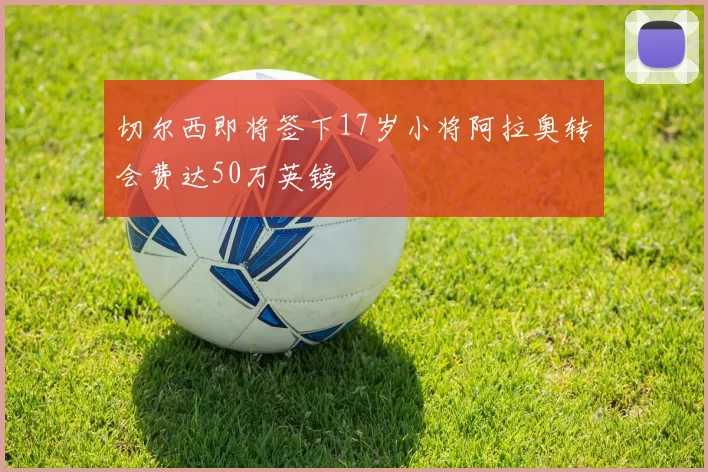 切尔西即将签下17岁小将阿拉奥转会费达50万英镑
